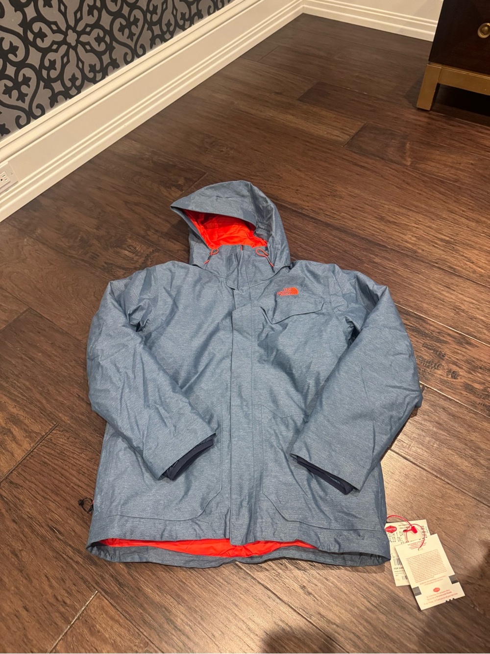 THE NORTH FACE Hyvent Reversible Coat SKI JACKET